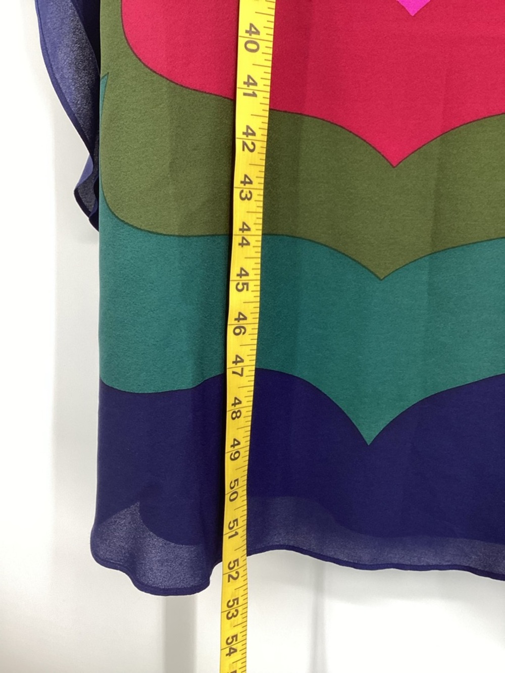 Trina Turk Rainbow stripped  Kaftan Dress - Picture 6 of 9